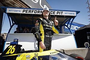 Herta con la pole en Laguna Seca; Palou y O'Ward en top 10