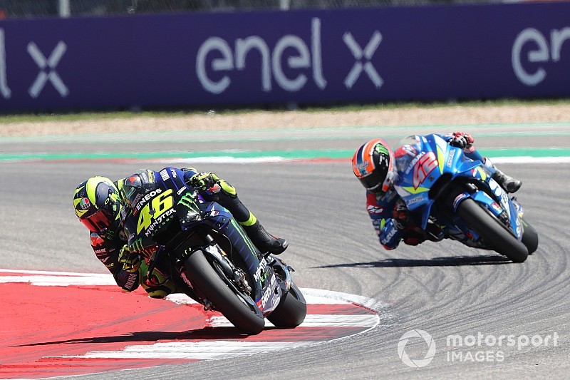 Rossi: Rins was “better than me” in Austin showdown