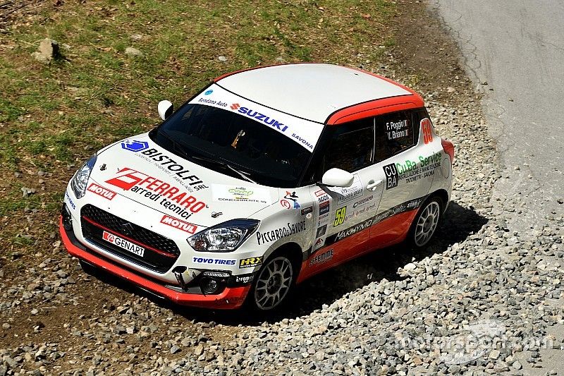 Suzuki Rally Cup al Ciocco: la prima di Fabio Poggio e Valentina Briano