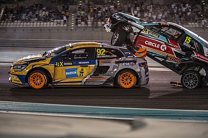 WRX Abu Dhabi: Spektakulärer Crash - Nitiss steigt Marklund auf's Dach