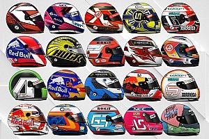 ¿Qué piloto de F1 tiene el casco más bonito en 2019?