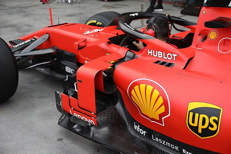 Ferrari SF90 side detail