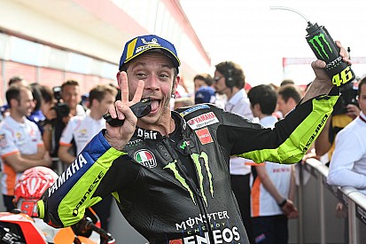 Finis kedua, Rossi dilingkupi kegembiraan tinggi