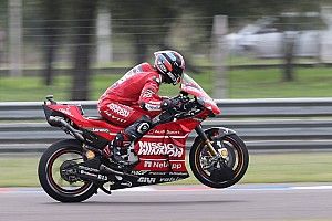 Petrucci: "Dove c'è poco grip siamo in difficoltà in accelerazione con la moto piegata"