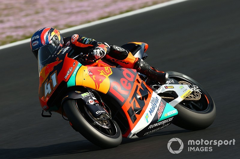Test Moto2 Jerez: l'ultima zampata è della KTM di Binder, ma "Balda" e Marini ci sono
