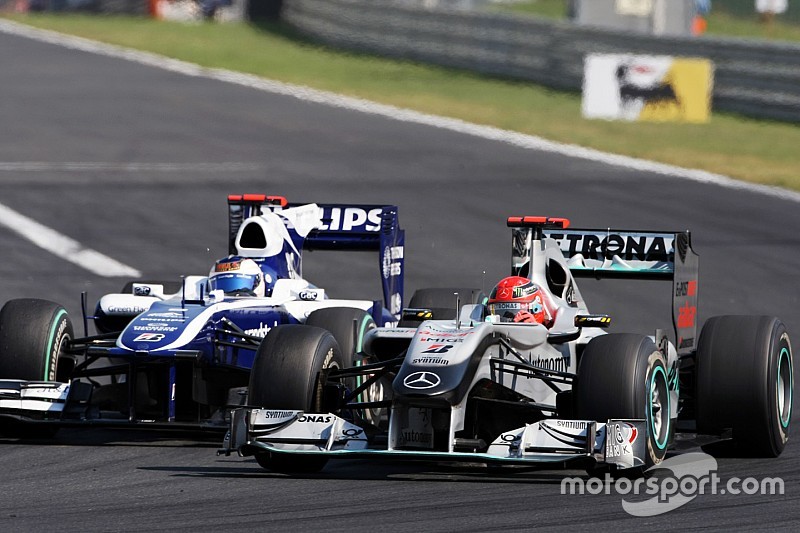In beeld: Alle Formule 1-wagens van het huidige Mercedes-team