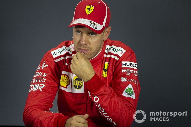 Vettel: "Fout om grid slechts deels opnieuw te asfalteren"