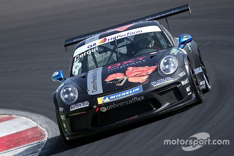 Carrera Cup Italia a Vallelunga, Cerqui: "Macchina molto bella anche con l'abs!"