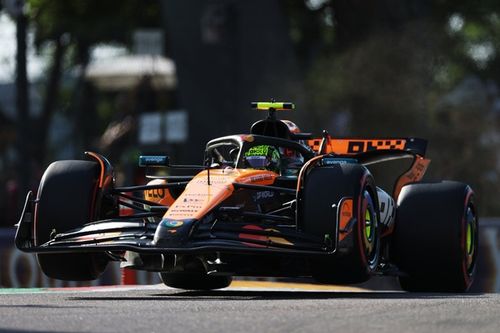 Norris admite que su vuelta en Q3 no fue buena en Imola y el cuarto era lo máximo