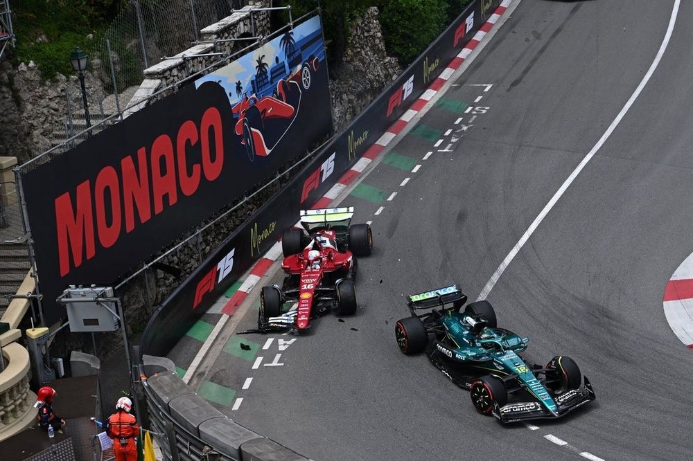 Charles Leclerc, Ferrari, Lance Stroll, Aston Martin Racing
