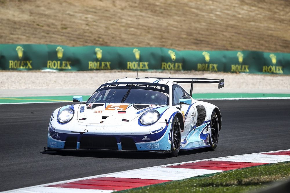 #56 Team Project 1 Porsche 911 RSR - 19: Egidio Perfetti, Matteo Cairoli, Riccardo Pera 