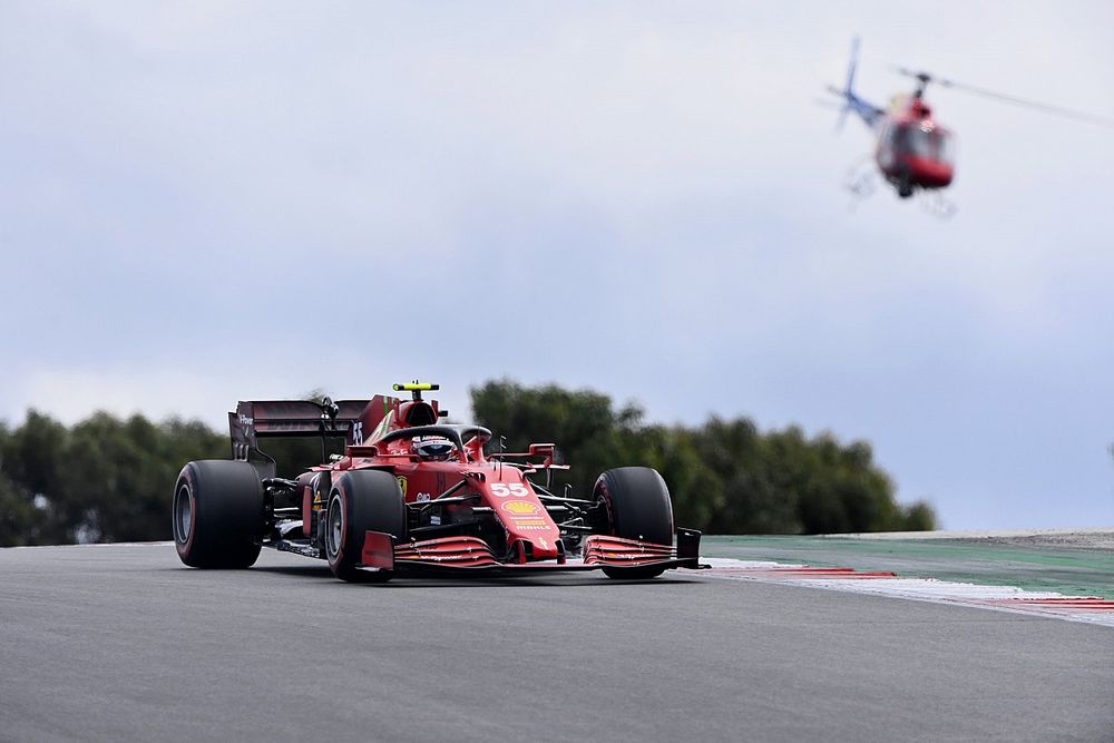 Ban Penyebab Utama Sainz Gagal Finis Lima Besar F1 GP Portugal