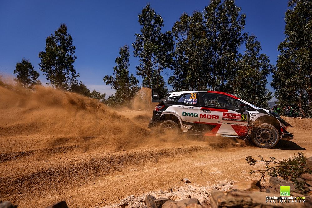 Elfyn Evans, Scott Martin, Toyota Yaris WRC