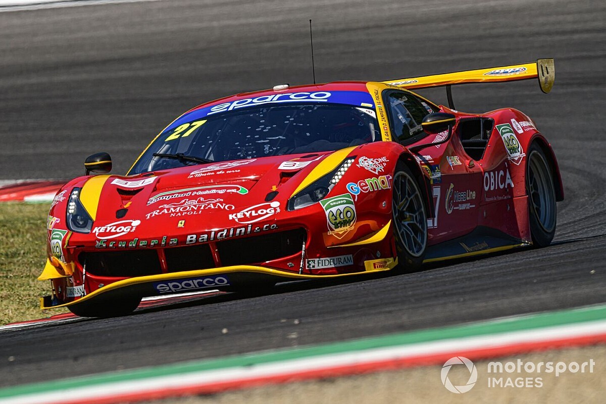 GT Italiano, Mugello, Libere 3: poker Ferrari con Baldini al top