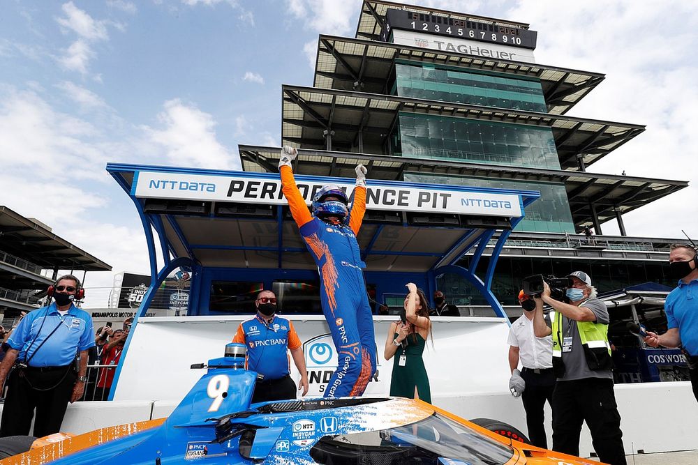 Dixon gana la pole para la edición 105 de las 500 Millas de Indianápolis