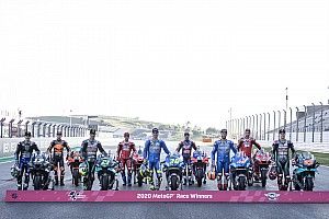Fotos: MotoGP reúne a los nueve ganadores de 2020
