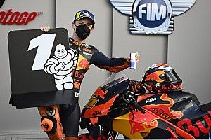 Startopstelling voor de MotoGP Grand Prix van Europa