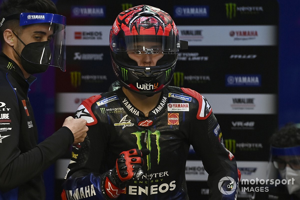 Quartararo: “Lo he pasado mal al volver a subirme a la M1"