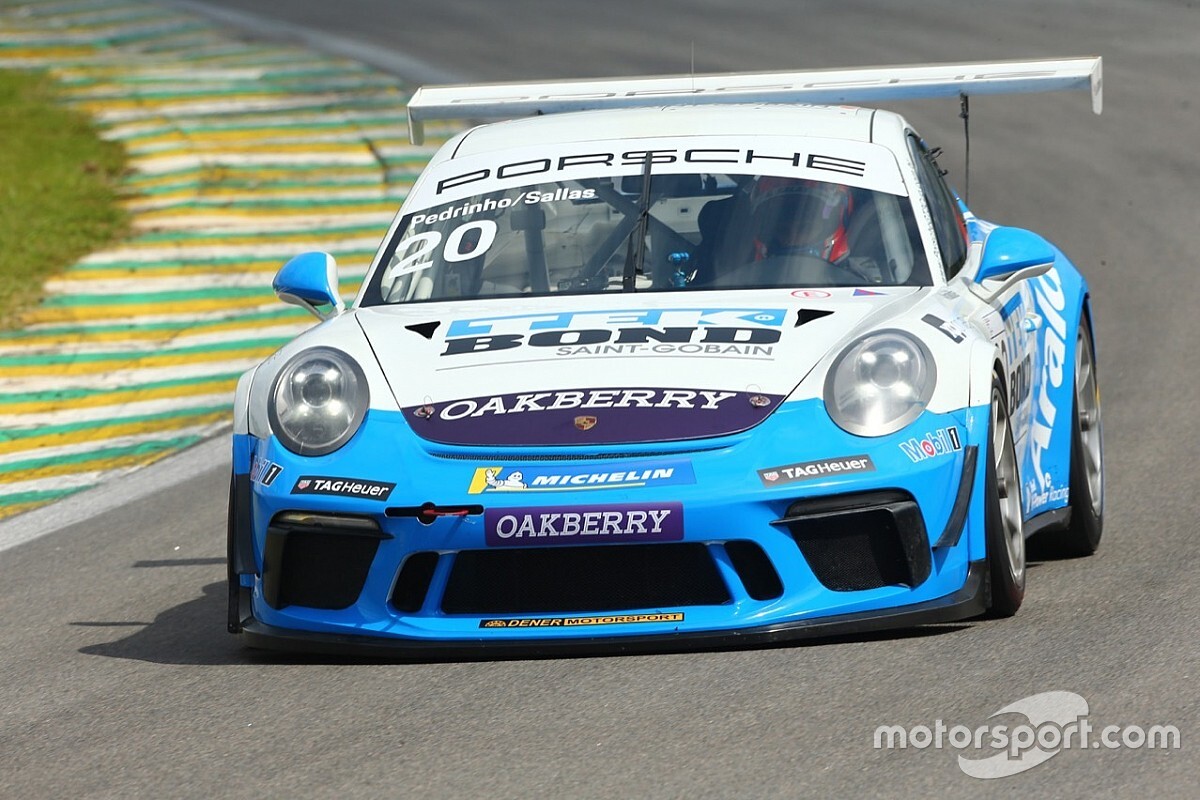 Porsche Cup: Guilherme Salas e Pedro Aguiar lideram último treino livre em Interlagos