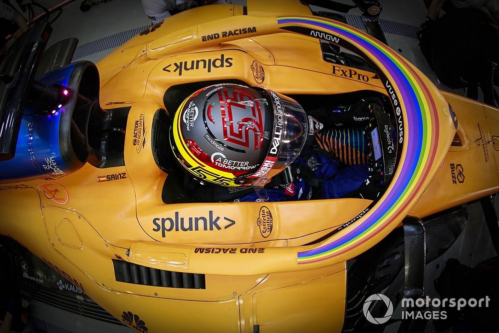 Sainz salue "l'environnement sain" de McLaren, où il s'est épanoui