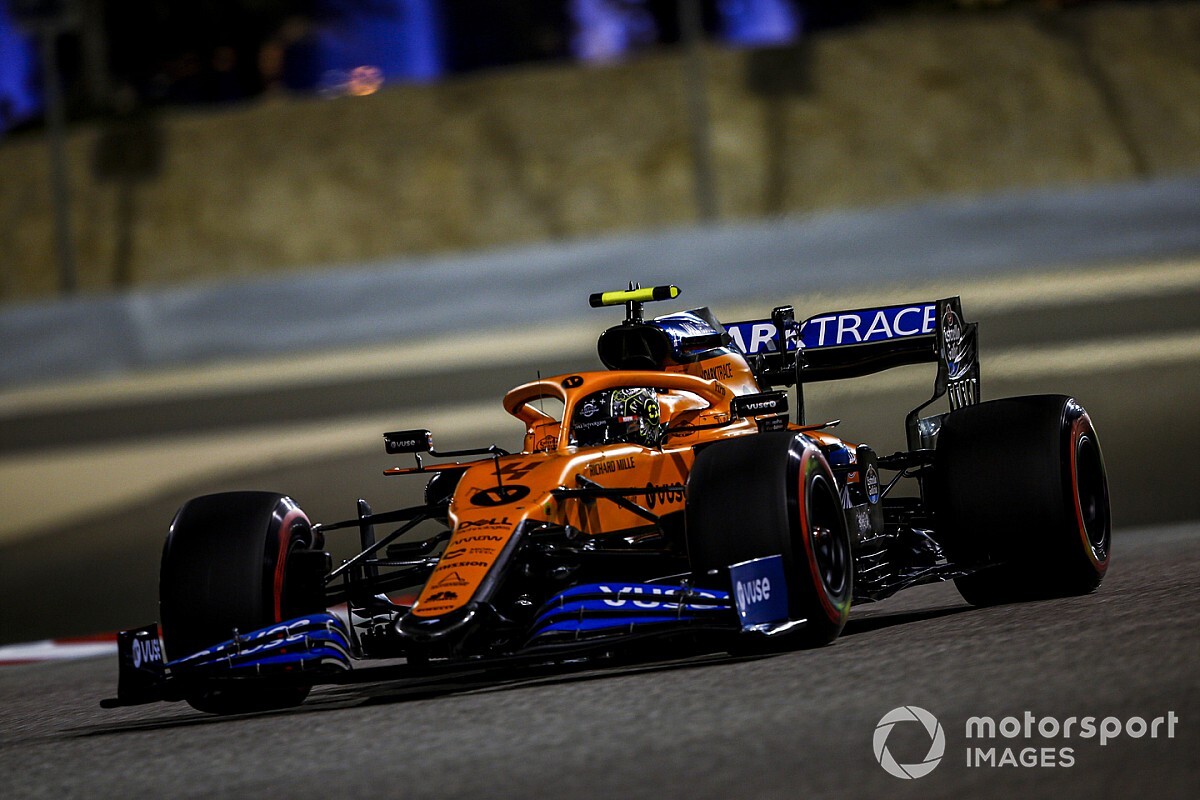 F1, Sakhir: Norris cambia power unit e parte dal fondo