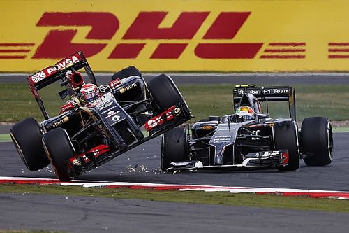 Maldonado y su época en Lotus: "Siempre era un desastre"
