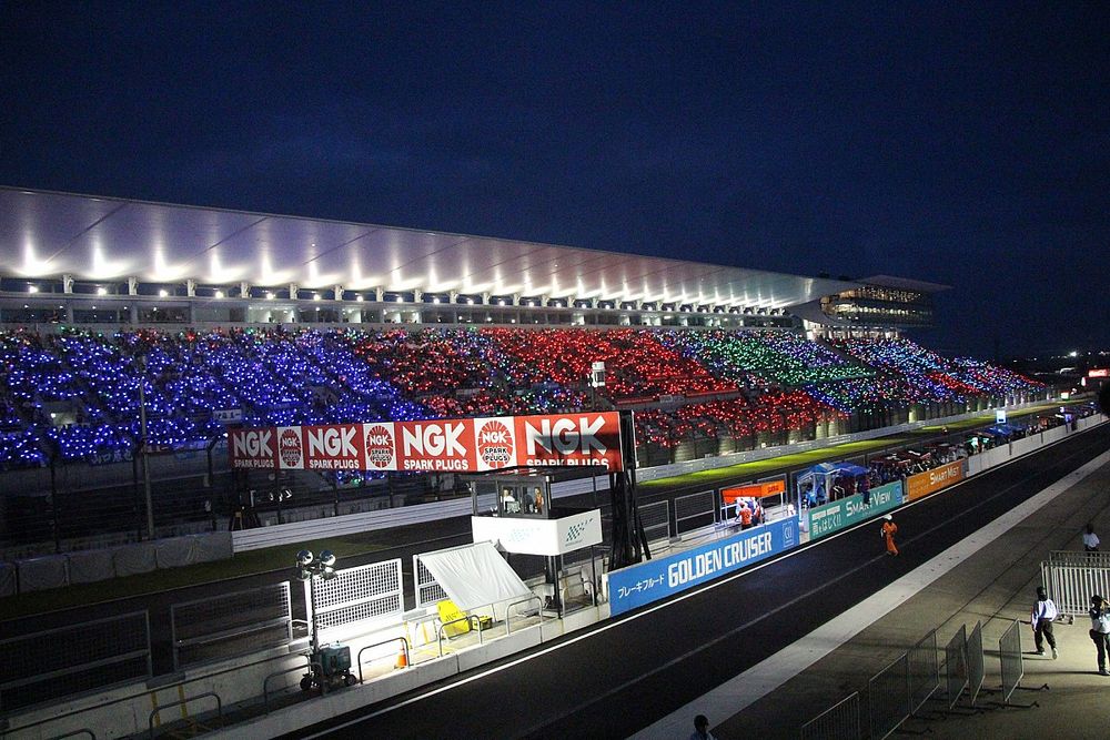 Les tribunes de Suzuka