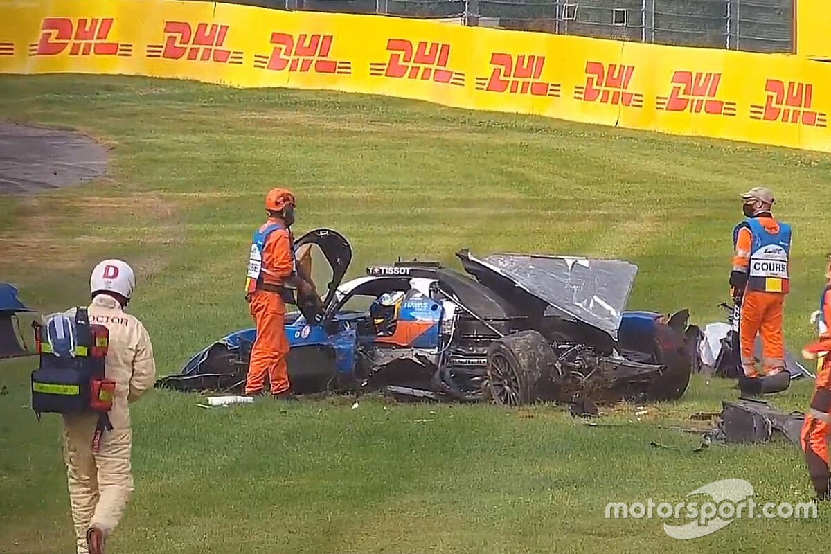 Laurent sorry for "unforgivable" mistake after Spa crash