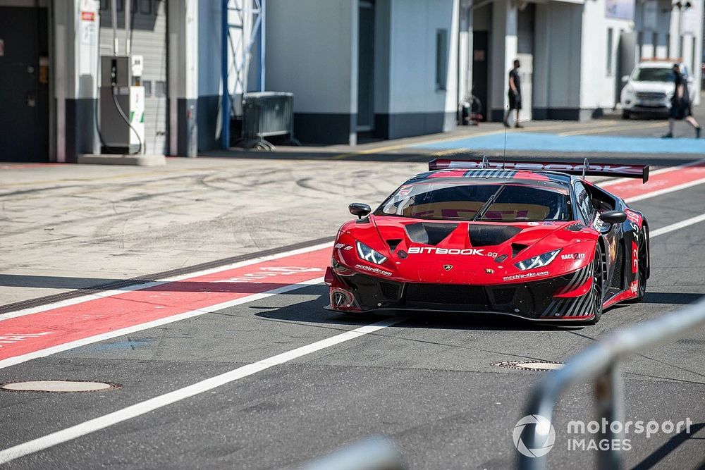 Nico Hülkenberg, Lamborghini Huracán GT3, sur le Nürburgring