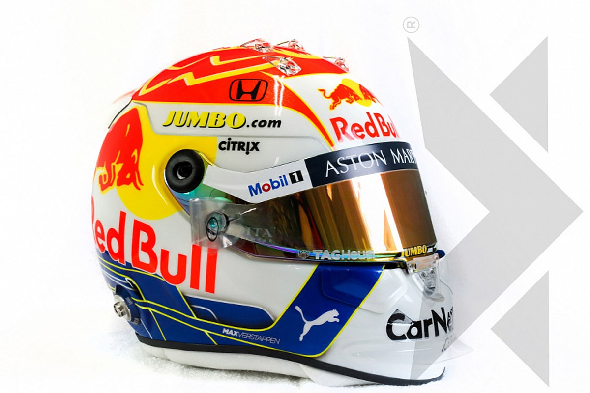 Galeri: Verstappen'in yeni kask tasarımı