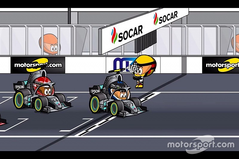 Video: el GP de Azerbaiyán 2019, por MiniDrivers