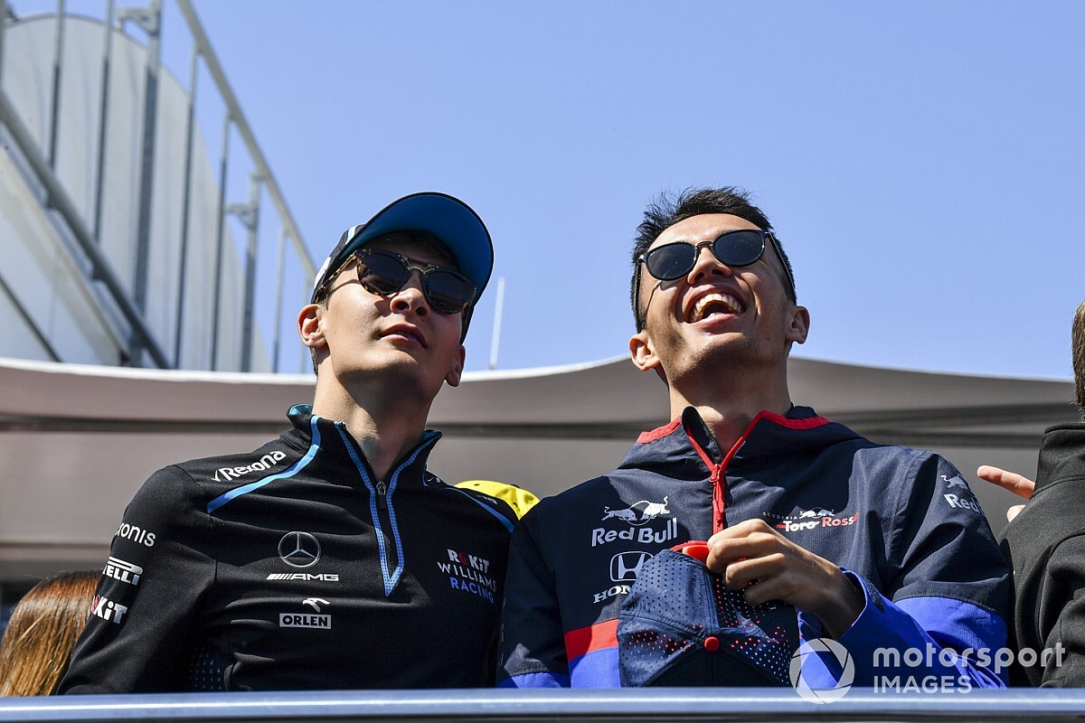 Leclerc szerint Albon és Russell is nagyon magas szintet képvisel