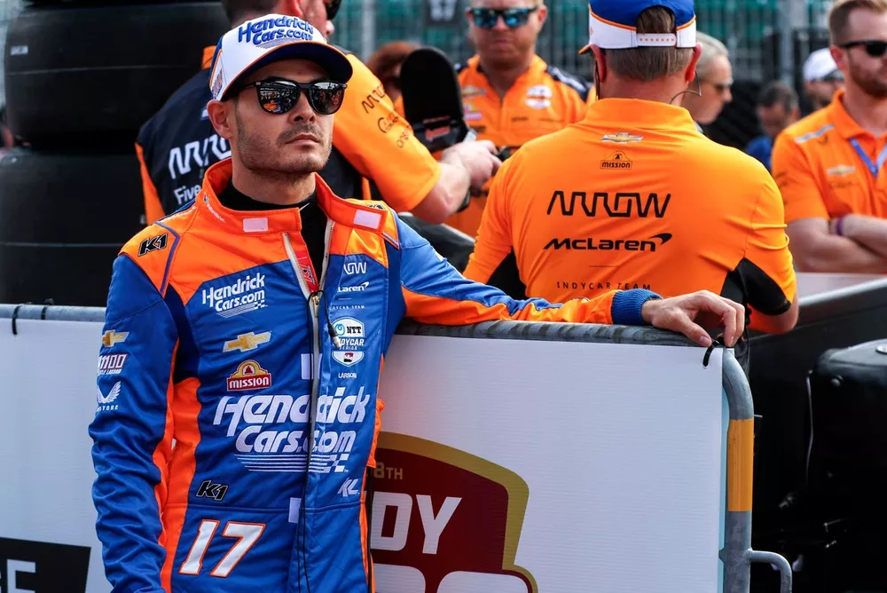 Kyle Larson, Arrow McLaren/Rick Hendrick Chevrolet