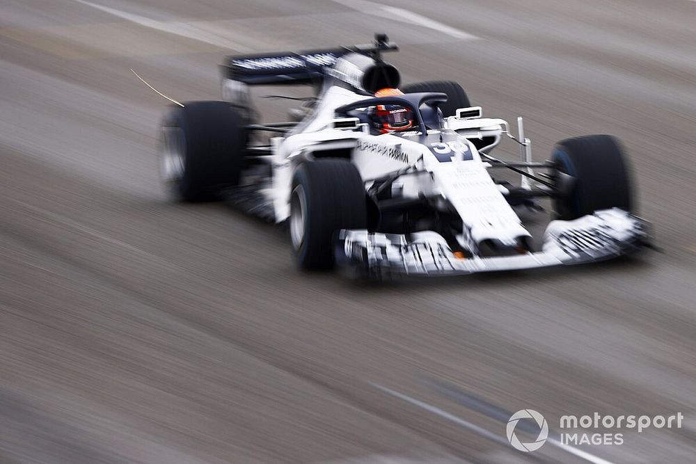 Photos - Yuki Tsunoda en essais avec AlphaTauri à Imola
