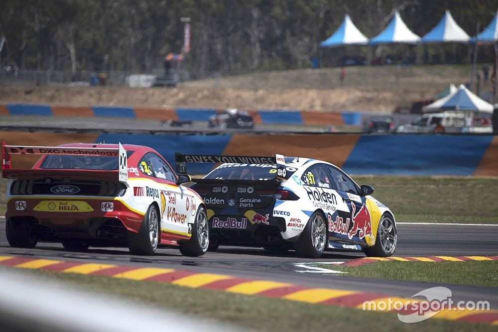 Shane van Gisbergen, Triple Eight Race Engineering, and Fabian Coulthard, DJR Team Penske