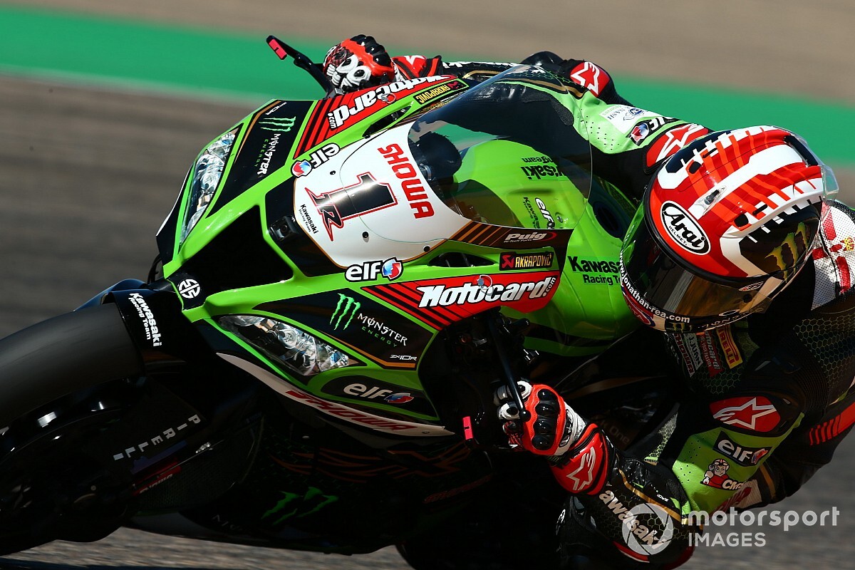 SBK, Barcellona, Libere 2: Rea comanda sul bagnato