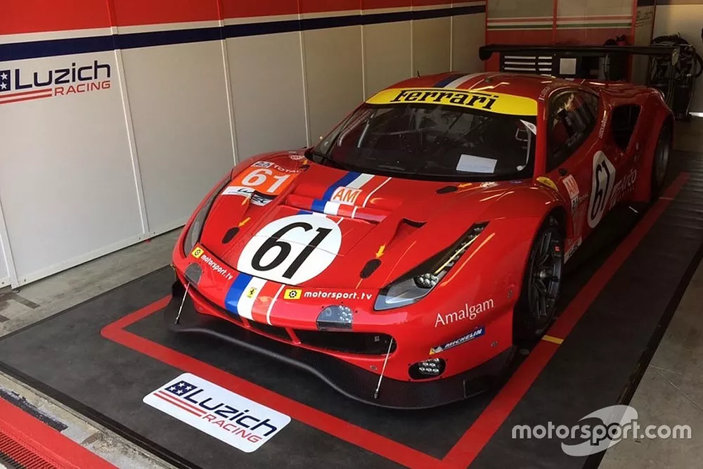 #61 Luzich Racing Ferrari 488 GTE Evo: Francesco Piovanetti, Oswaldo Negri, Come Ledogar