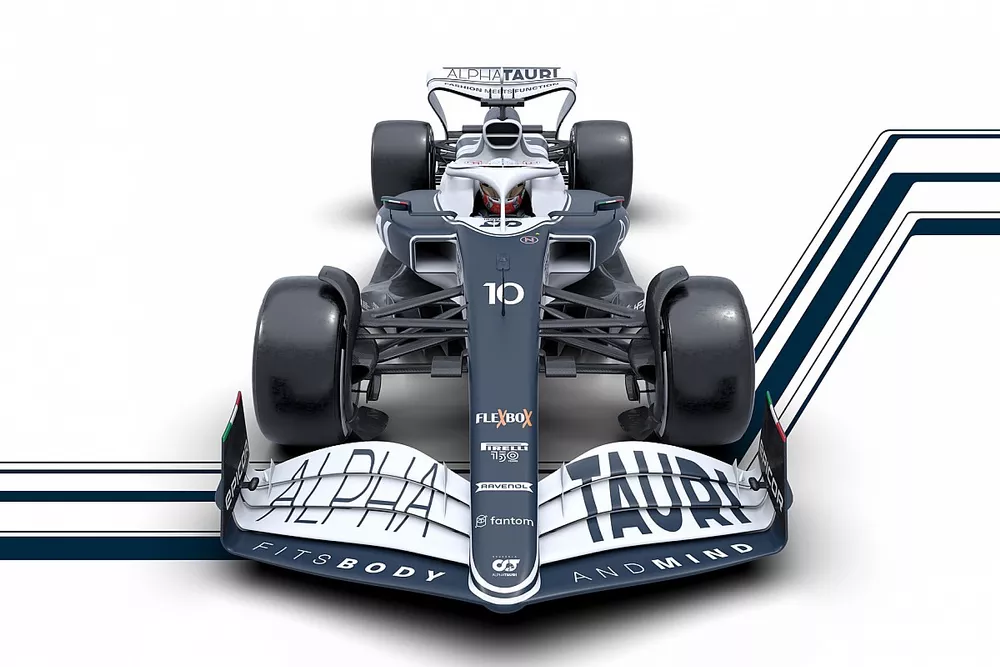 F1新車】アルファタウリ『AT03』発表！ 角田裕毅、勝負の2年目を戦う愛機