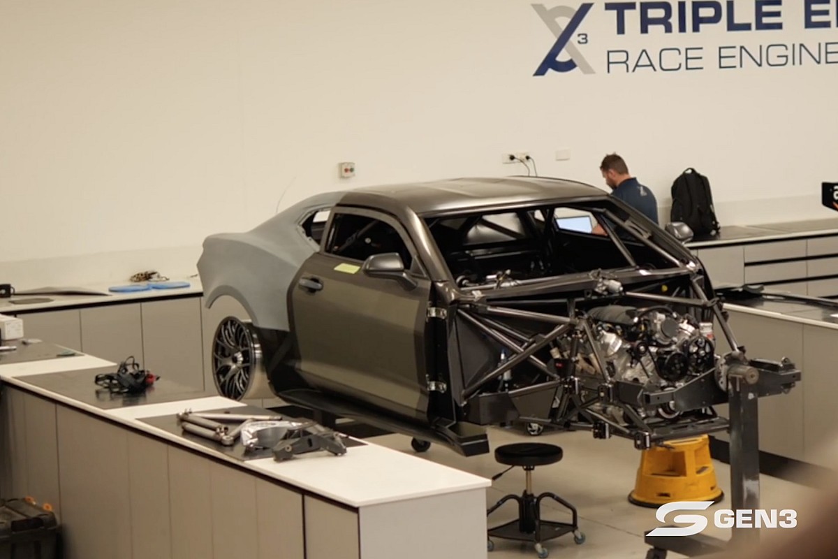 Supercars retrasa la primera prueba del Camaro Gen3 Supercars retrasa la primera prueba del Camaro Gen3