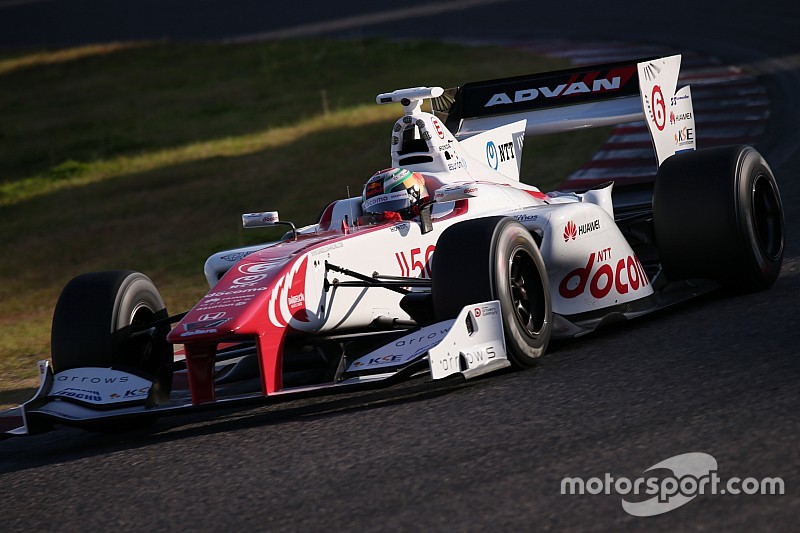 Fukuzumi tops first day of Super Formula test