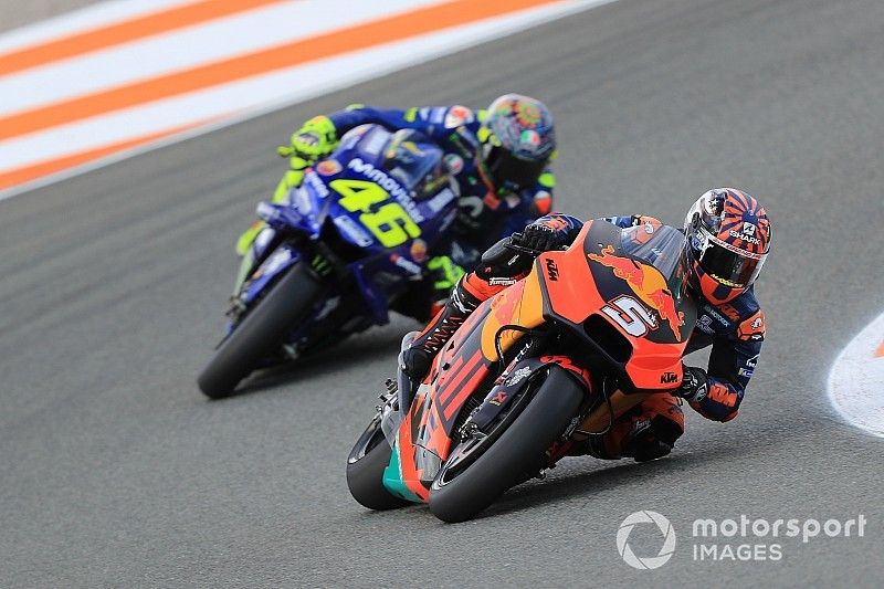 Márquez, Rossi y Dovizioso, lideran provisionalmente el test