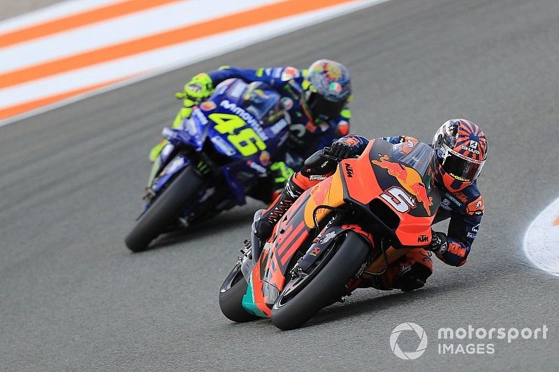 Johann Zarco, Red Bull KTM Factory Racing, Valentino Rossi, Yamaha Factory Racing