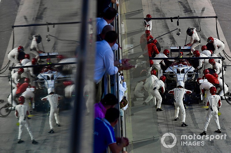 Fotogallery: l'Alfa Romeo Sauber nel Gran Premio di Abu Dhabi