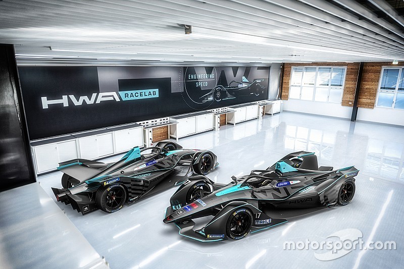 HWA présente sa Formule E et confirme Paffett