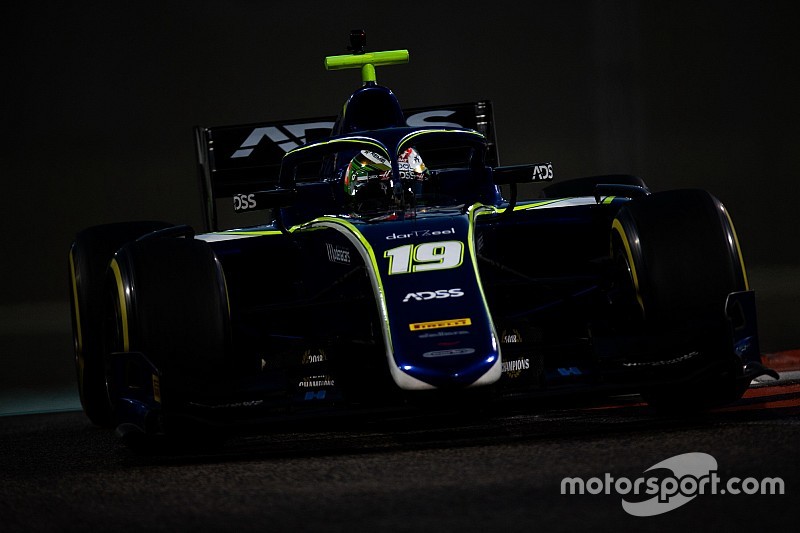 Tes F2 Abu Dhabi: Deletraz paling cepat, Gelael ke-15