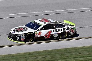 Harvick holds off SHR teammates for Stage 2 win at Talladega