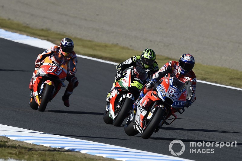 La estrategia de Dovizioso es parar las carreras, asegura Crutchlow