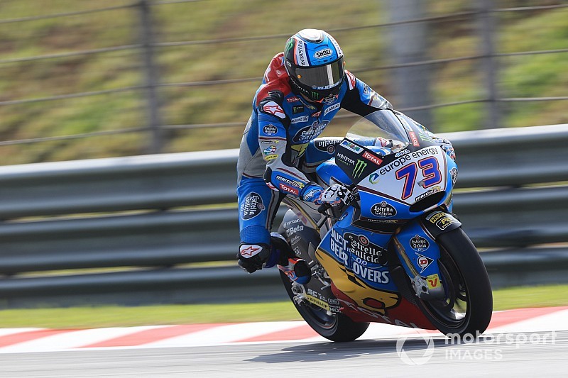 Moto2. Sepang, Libere 3: Alex Marquez beffa sul filo di lana Pasini e Bagnaia