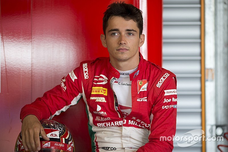 F2 Spa: Leclerc scoort zevende pole op regenachtig circuit
