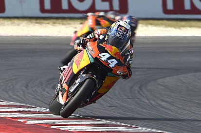 Valencia, Libere 1: Oliveira il più rapido, Morbidelli quinto